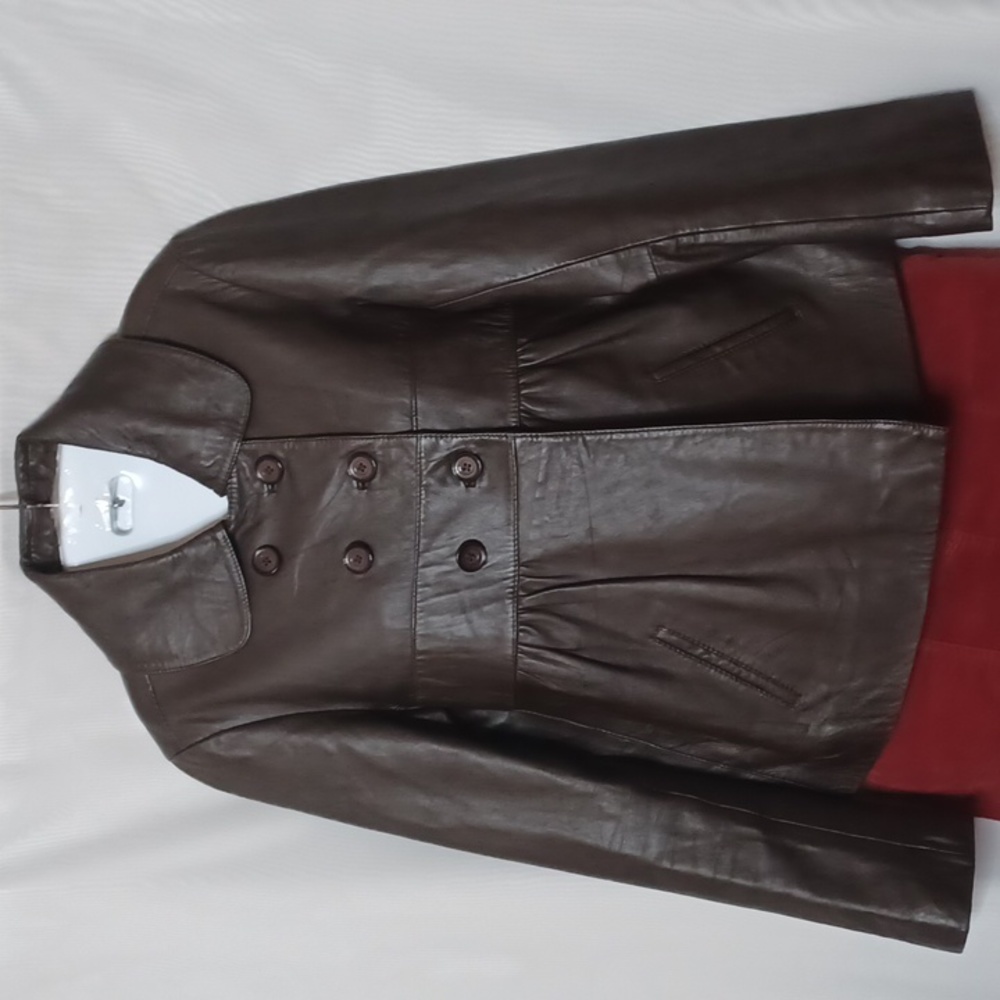 Kenar Brown Leather Jacket
